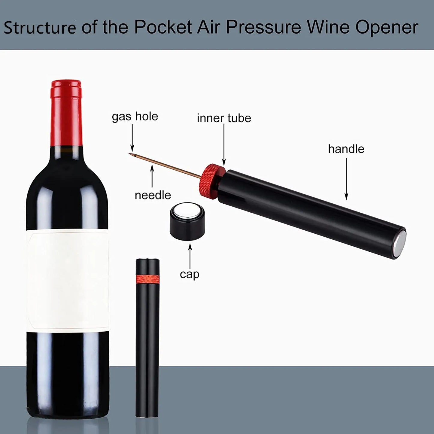 Portable Wine Opener Wine Pump