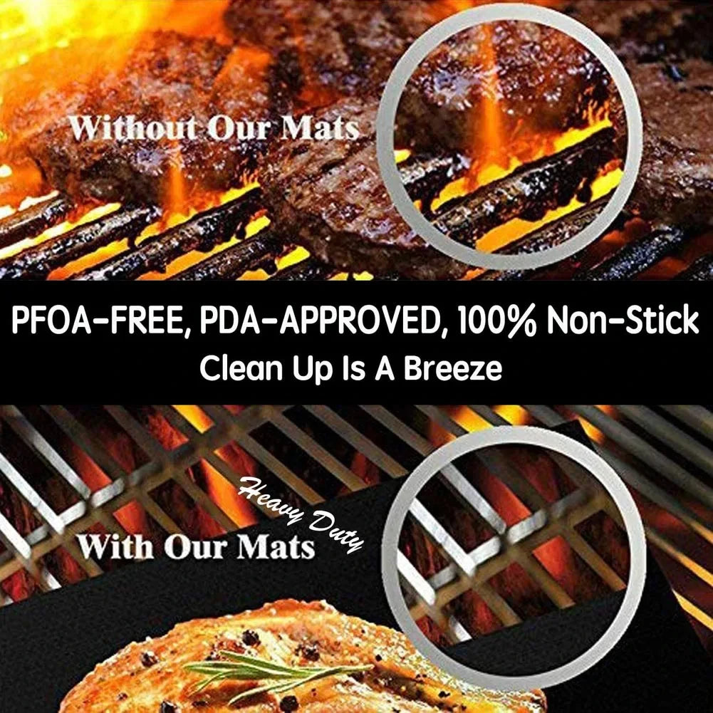 Non-Stick, Heat-Resistant Cooking Mats