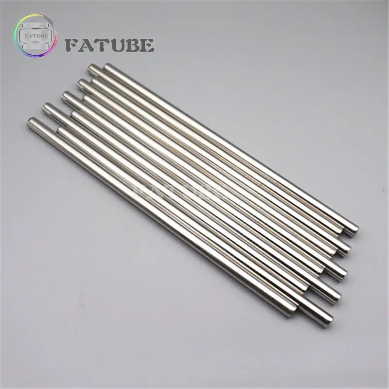 Fatube Stainless Steel Straws - 10 Piece Set