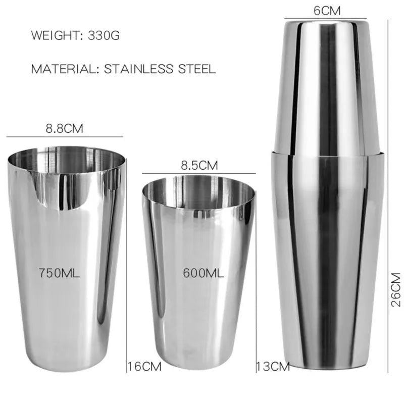 600ml Bar Cocktail Shaker