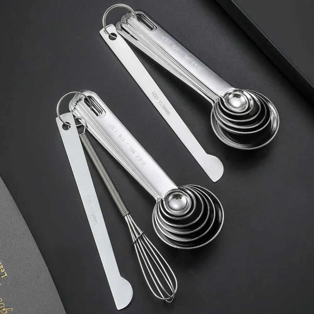 Stainless Steel Measuring Spoon & Cup Set