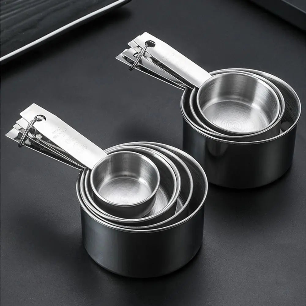 Stainless Steel Measuring Spoon & Cup Set