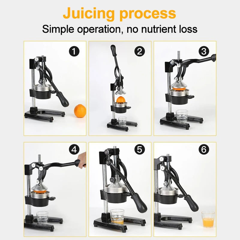Commercial Grade, Cast Iron Citrus Juicer